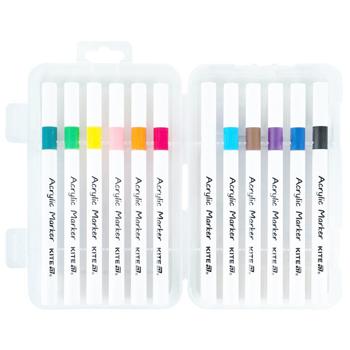 Acrylic Markers Kite Creative K-1156 12pcs - buy, prices for - photo 3