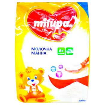 Каша Milupa молочна манна 210г