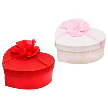 Heart Box with Bow 53220-2