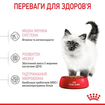 Сухий корм для кошенят Royal Canin Kitten 1,6 кг + 400 г - домашня птиця - купити, ціни на MasterZoo - фото 4