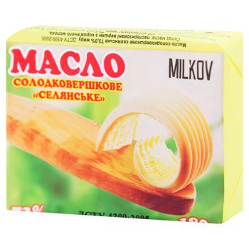 Milkov Selianske Sweet Cream Butter 73% 180g