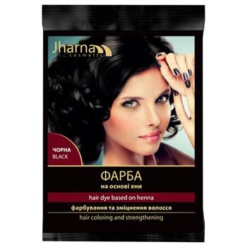 Jharna Black Henna Based Hair Dye 25g