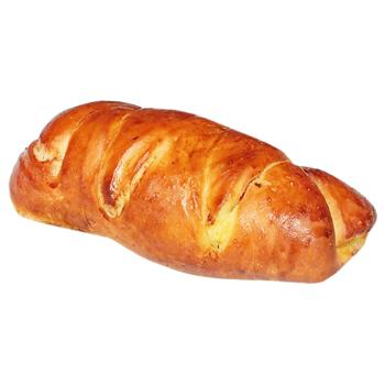 Пиріг з кремом та вишневою начинкою 130г - купити, ціни на Чудо Маркет - фото 1