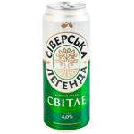 Пиво Северская Легенда светлое 4% 0,5л