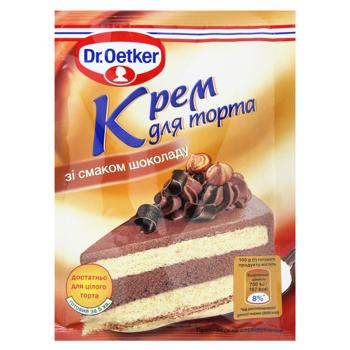 Крем для торта Dr. Oetker шоколадний 55г - купити, ціни на Ідеал - фото 1