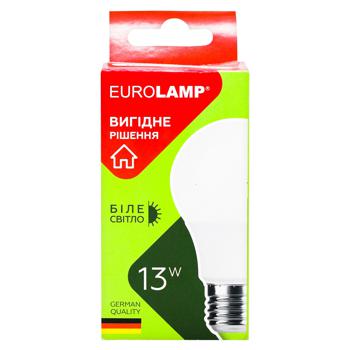 Лампа светодиодная Eurolamp A60 E27 13W 4000K - купить, цены на ЕКО Маркет - фото 2