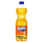 Fanta Orange Сarbonated Drink 0.75l
