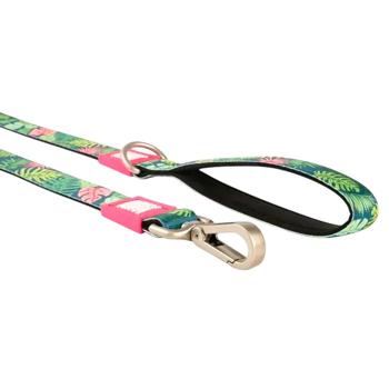 Повідець для собак Max Molly Short Leash Тропіки XS - зелений - купити, ціни на MasterZoo - фото 4