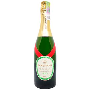 Ackerman Bulle Royale Cremant de Loire Bio White Brut Sparkling Wine 12% 0.75l