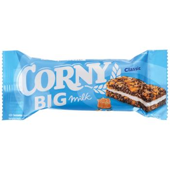 Corny With Milk-Creamy Filling Cereal Bar 40g - buy, prices for Auchan - photo 1