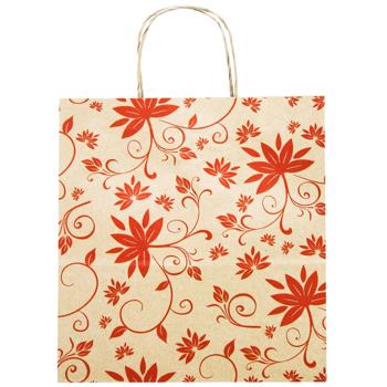 Flower Kraft Package 250x230x100mm - buy, prices for Biotus - photo 1