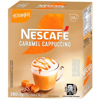 NESCAFÉ® Caramel Cappuccino Coffee Drink 14g*20pcs - buy, prices for METRO - photo 1