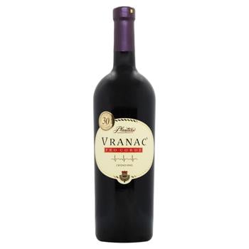 Plantaze Vranac pro Corde Red Dry Wine 14% 0.75l - buy, prices for WINETIME - photo 1