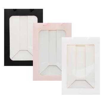 Paper Bag for Flowers with Window 18х13х25cm - buy, prices for - photo 1