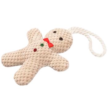 Pet Fashion Пряник іграшка для собак 27,5х14,5 см - бежевий - купить, цены на MasterZoo - фото 2