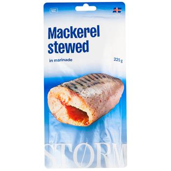 Storm Mackerel in Marinade 225g - buy, prices for Supermarket "Kharkiv" - photo 1