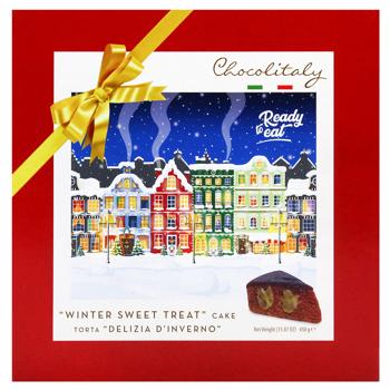 Кекс Chocolitaly з какао та фісташковим кремом 450г - купити, ціни на NOVUS - фото 2