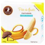 Shoud'e Pate de Fruits Banana Marmalade in Dark Chocolate 100g
