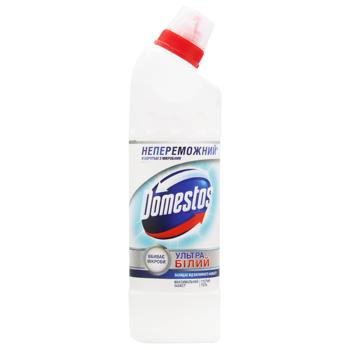 Domestos Ultra White Toilet Bowl Cleaner 500ml - buy, prices for Supermarket "Kharkiv" - photo 1