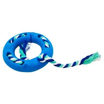 Ring with Rope Toy for Dogs 16.5cm