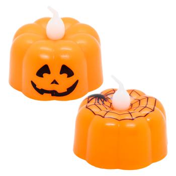 Zed Halloween Pumpkin Candle LED Decoration 4.8x4cm - buy, prices for EKO Market - photo 1