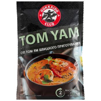 Суп Hokkaido Club Tom Yam быстрого приготовления 25г - купить, цены на ЕКО Маркет - фото 1