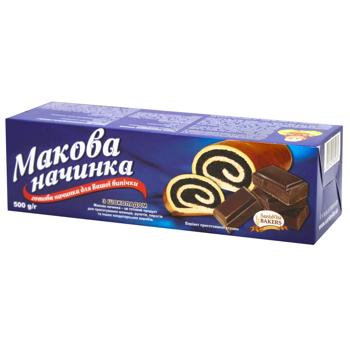 Santa Vita Poppy Filling with Chocolate 500g - buy, prices for Tavria V - photo 1