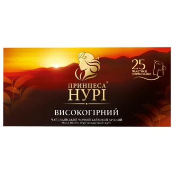 Чай чорний Принцеса Нурі Високогірний 2г*25шт - купити, ціни на Ідеал - фото 3
