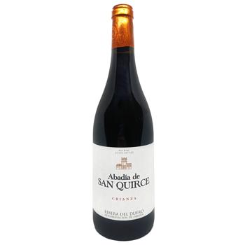 Abadia De San Quirce Crianza Red Dry Wine 14.5% 0.75l - buy, prices for COSMOS - photo 1