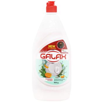 Засіб для миття посуду Galax Мандарин та хвоя концентрат 950мл