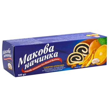Начинка SantaVita Bakers маковая с цедрой апельсина 500г - купить, цены на - фото 3