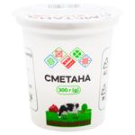Сметана Эко Маркет 21% 300г