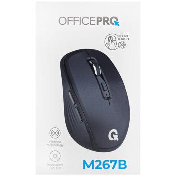 Миша OfficePro M267B Silent Click Wireless Black - купити, ціни на - фото 3