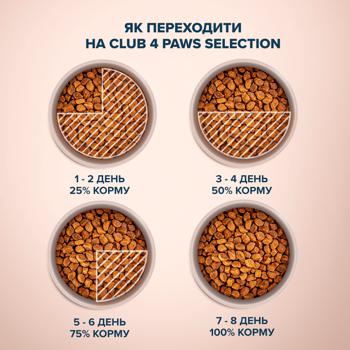 Корм сухой Club 4 Paws Premium Selection с уткой и овощами для взрослых кошек 1,5кг - купить, цены на - фото 3