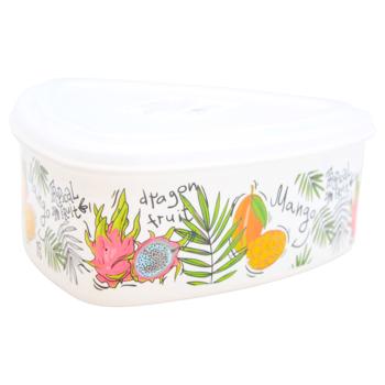 Емкость для хранения Зед треугольник 16,5х7см в ассортименте - купить, цены на ЕКО Маркет - фото 2