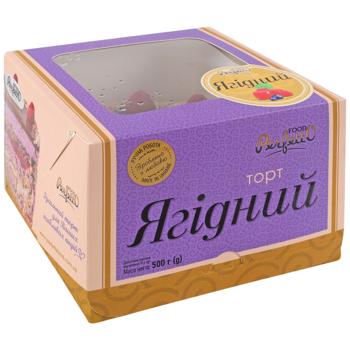 Торт Perfetto Херсон ягідний 500г - купити, ціни на Епіцентр FOOD - фото 1