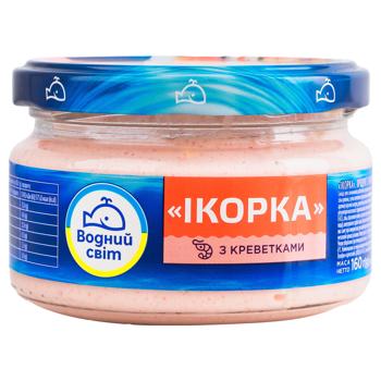 Vodnyj Svit Ikorka Paste with Shrimp 160g - buy, prices for Torba - photo 2