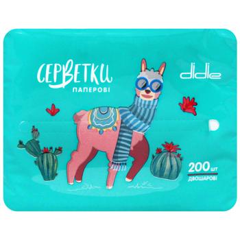 Didie Napkins Two-Layer 200pc - buy, prices for COSMOS - photo 2