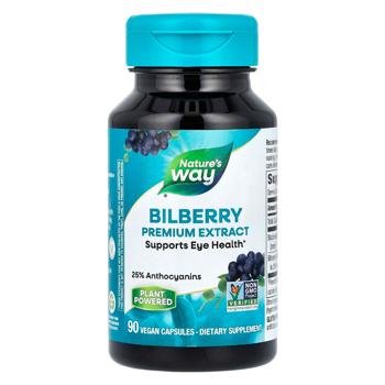 Nature's Ways Bilberry Premium Extract 90 capsules - buy, prices for Biotus - photo 1