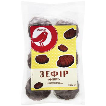 Зефір Auchan Флірт в глазурі 200г