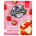 Vale Good Morning Oat Porridge with Milk and Strawberries 40g