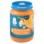 Пюре Gerber Весняний суп зі шматочками овочів, індичкою та кропом 190г