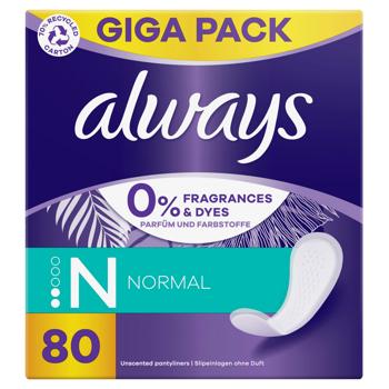 Always Daily Fresh Normal Pads 80pcs - buy, prices for ULTRAMARKET - photo 2
