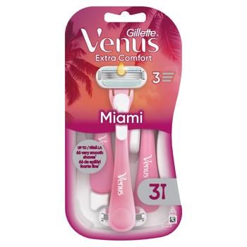 Бритва Venus Smooth Miami одноразовая 3шт - купить, цены на - фото 2