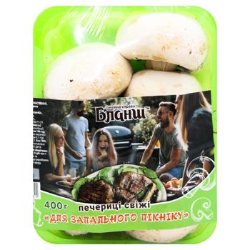 Simeyna Sprava Blanche Champignons For Fiery Picnic 400g - buy, prices for Auchan - photo 2