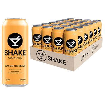Напиток слабоалкогольный Shake Sex on the Beach 7% 0,5л - купить, цены на METRO - фото 1