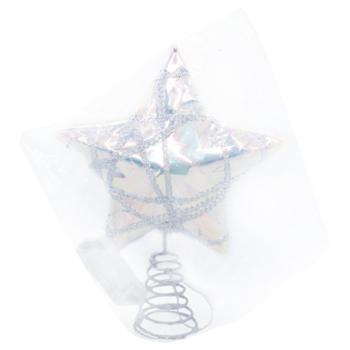 Верхушка на елку Звезда с подсветкой 25*20см - купить, цены на Таврия В - фото 1