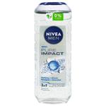 Гель для душа Nivea Men Pure Impact 3в1 500мл