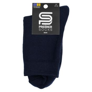 Носки Premier Socks Премиум мужские классические махровые р.25, 27, 29 черный/серый/синий - купить, цены на ЕКО Маркет - фото 2