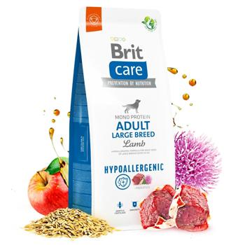 Корм сухой Brit Care Hypoallergenic с ягненком для взрослых собак больших пород 12кг - купить, цены на MasterZoo - фото 3